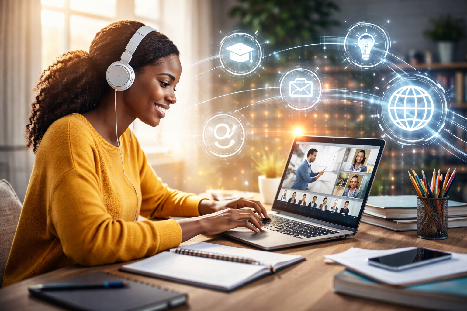 Digital growth and learning banner